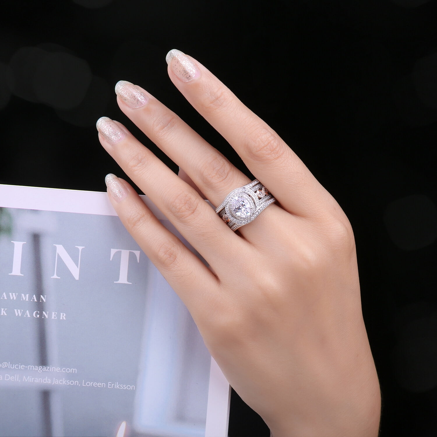 Megan Fox's Engagement Ring From Machine Gun Kelly Immediately Ignites A  Trend